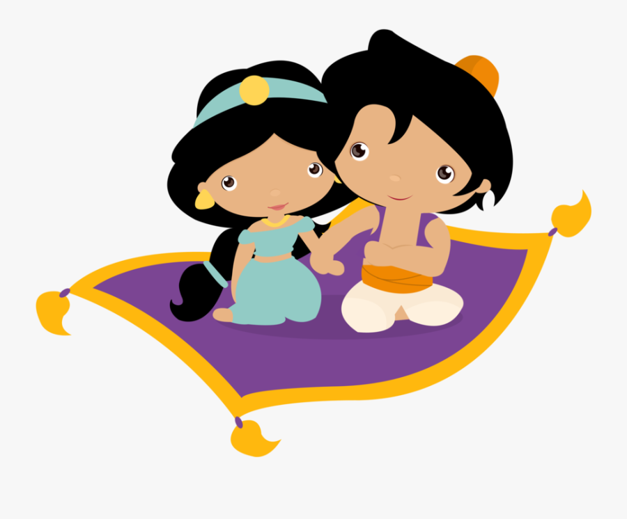 Jasmine E Aladdin Cute, Transparent Clipart