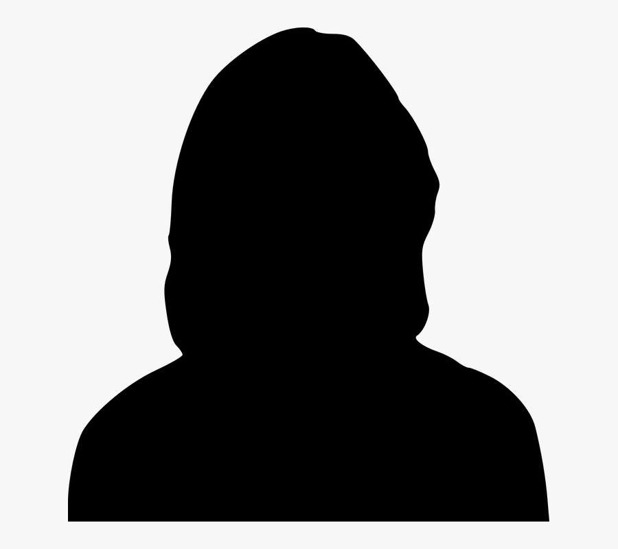 Georgia Silhouette - Female Silhouette, Transparent Clipart