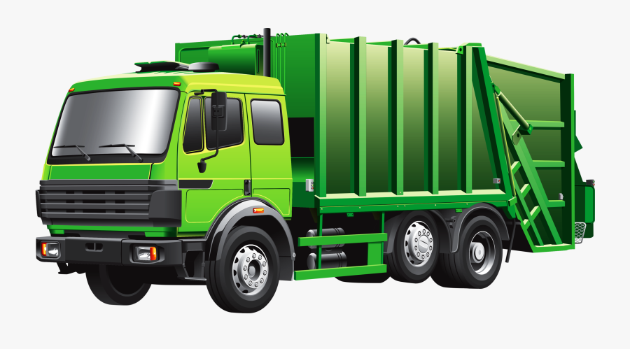 Free Garbage Truck Clip Art, Transparent Clipart