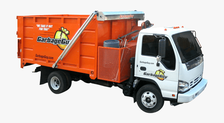 Transparent Taking Out Garbage Clipart - Junk Removal Dump Truck, Transparent Clipart