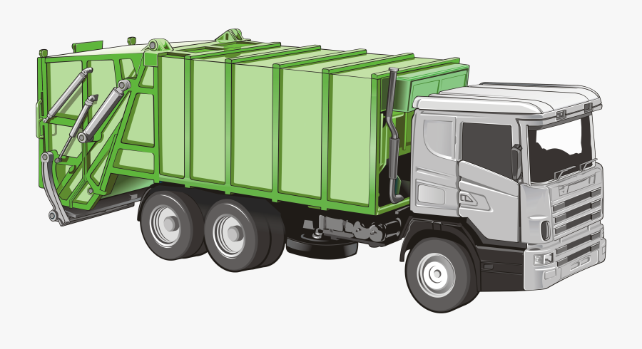 Truck 3d Png Garbage, Transparent Clipart