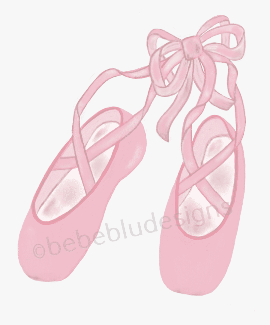 Ballet Slippers - Flip-flops, Transparent Clipart