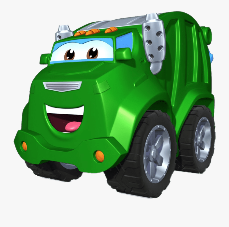 rowdy the garbage truck