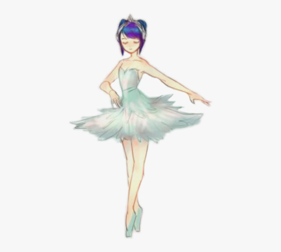 Freetoedit Miraculous Marinette Ballerina Miraculousladybug - Ballet Dancer, Transparent Clipart