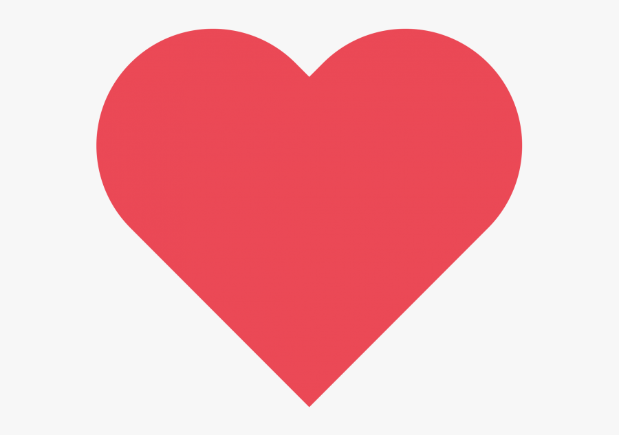 Red Instagram Logo Png - Heart Shape Clipart, Transparent Clipart