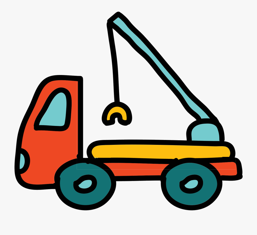 Tow Truck Icon - รถ การ์ตูน Png, Transparent Clipart