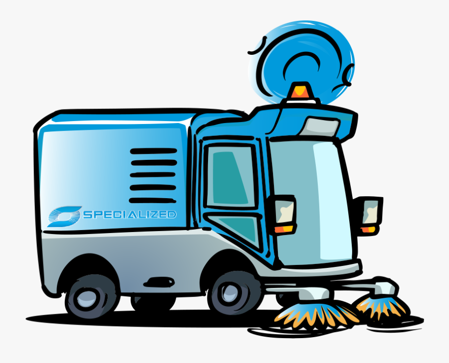 Towing Perth - Sweeper Truck Clipart, Transparent Clipart