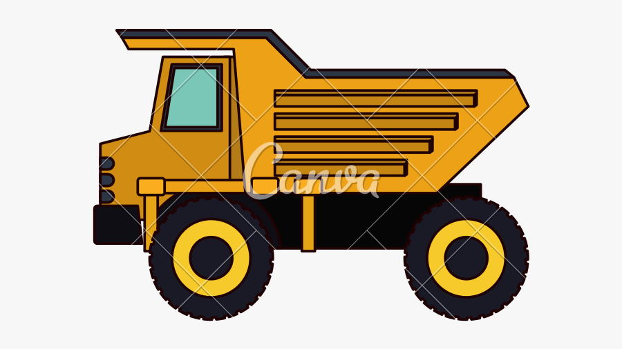 Clip Art Dump Truck Silhouette Silueta De Camion