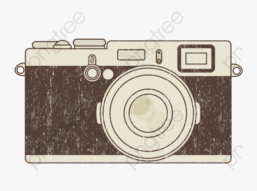 Vintage Camera - Vintage Camera Vector, Transparent Clipart