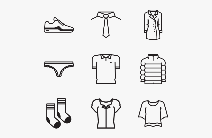 Clothes - Golf Icons Free, Transparent Clipart