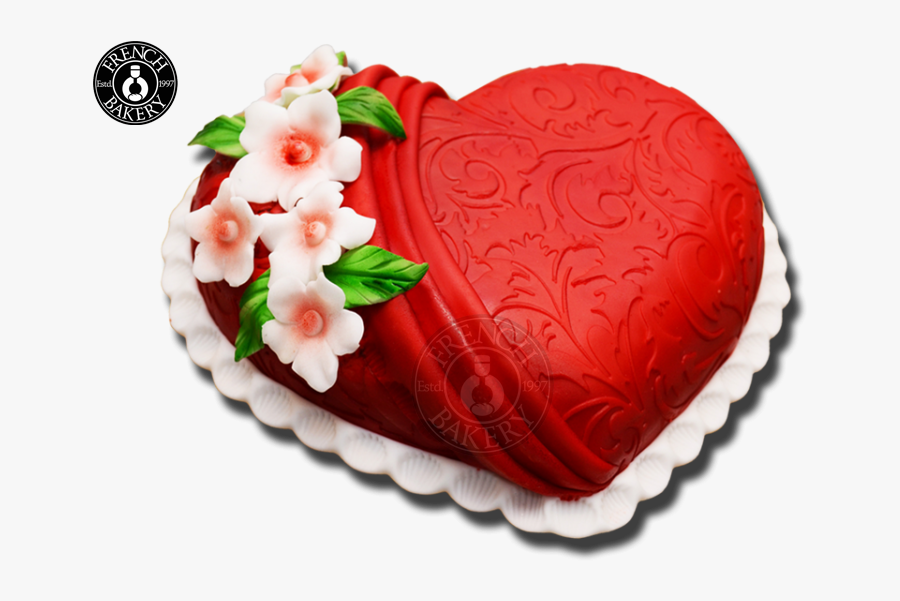 Picture Of Heart Shape - Heart Birthday Cake Png, Transparent Clipart