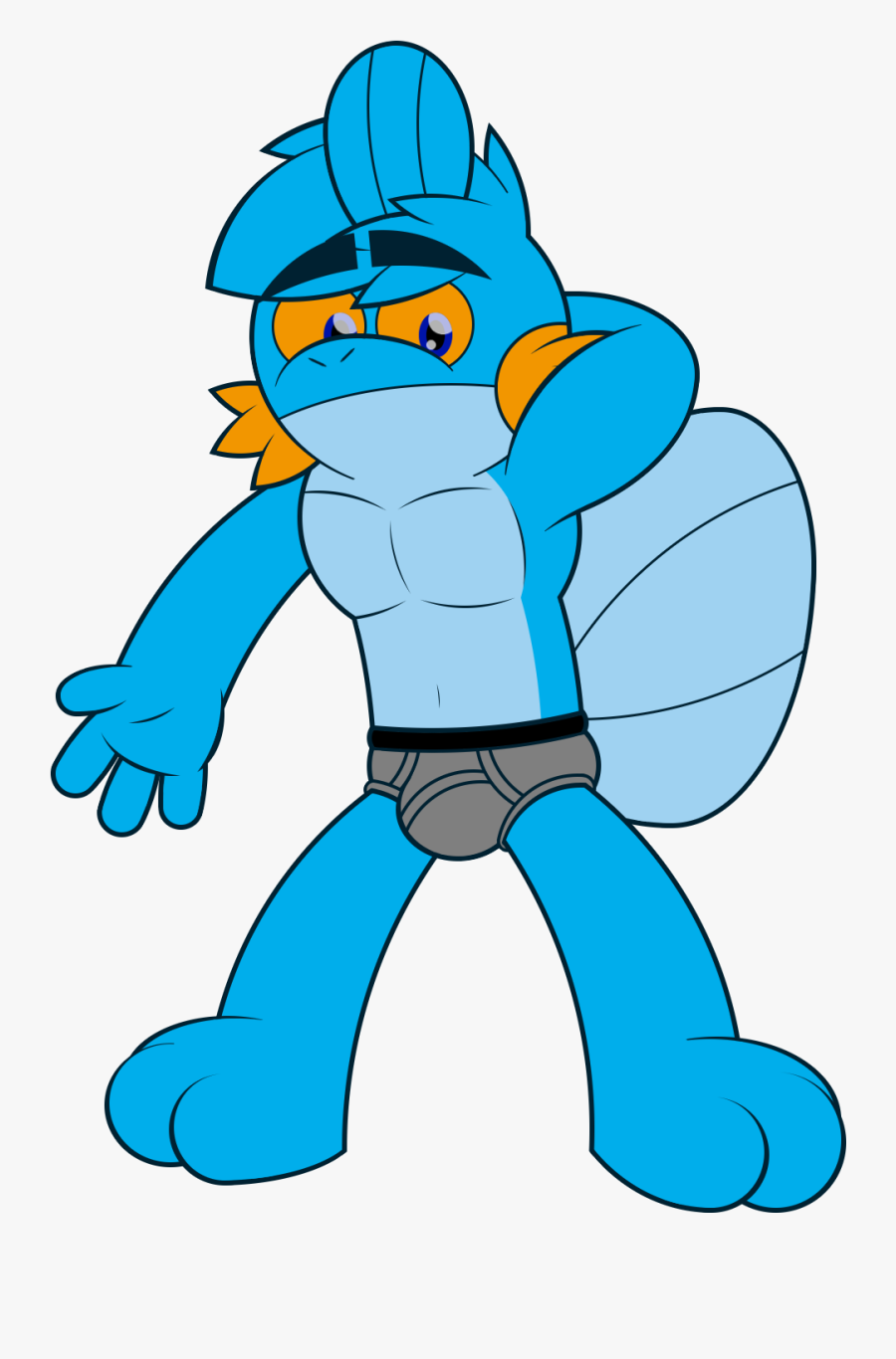 Transparent Scrafty Png - Qarcyn Underwear, Transparent Clipart