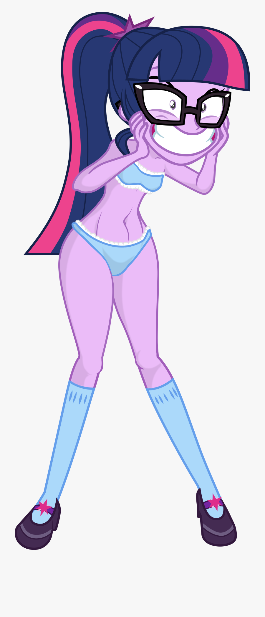 My Little Pony Equestria Girls Sci Twi, Transparent Clipart