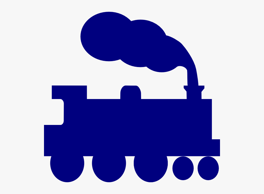 Cartoon Clipart Simple Train, Transparent Clipart
