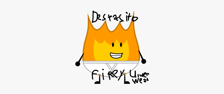 #underwearmodel #despacito #firey #bfdia Firey Underwear - Object Show Firey Underwear, Transparent Clipart
