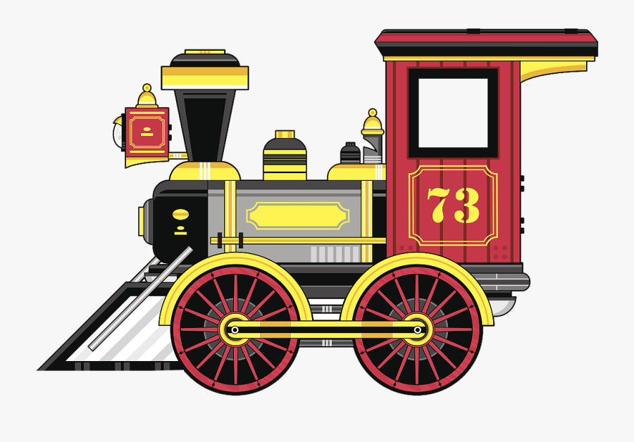 Graphic Library Steam Engine Clipart Images - Old Train Clip Art, Transparent Clipart