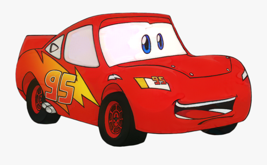 Cars Lightning Mcqueen Mater Doc Hudson - Clip Art Lightning Mcqueen, Transparent Clipart