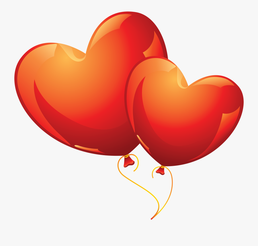 Orange Heart Clip Art 69841 - Heart Images Png Hd, Transparent Clipart