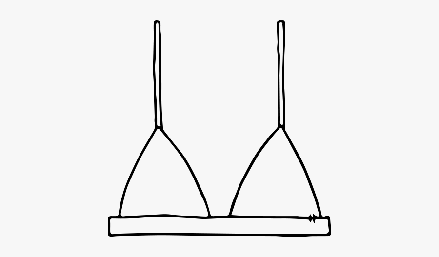 Triangle - Brassiere, Transparent Clipart