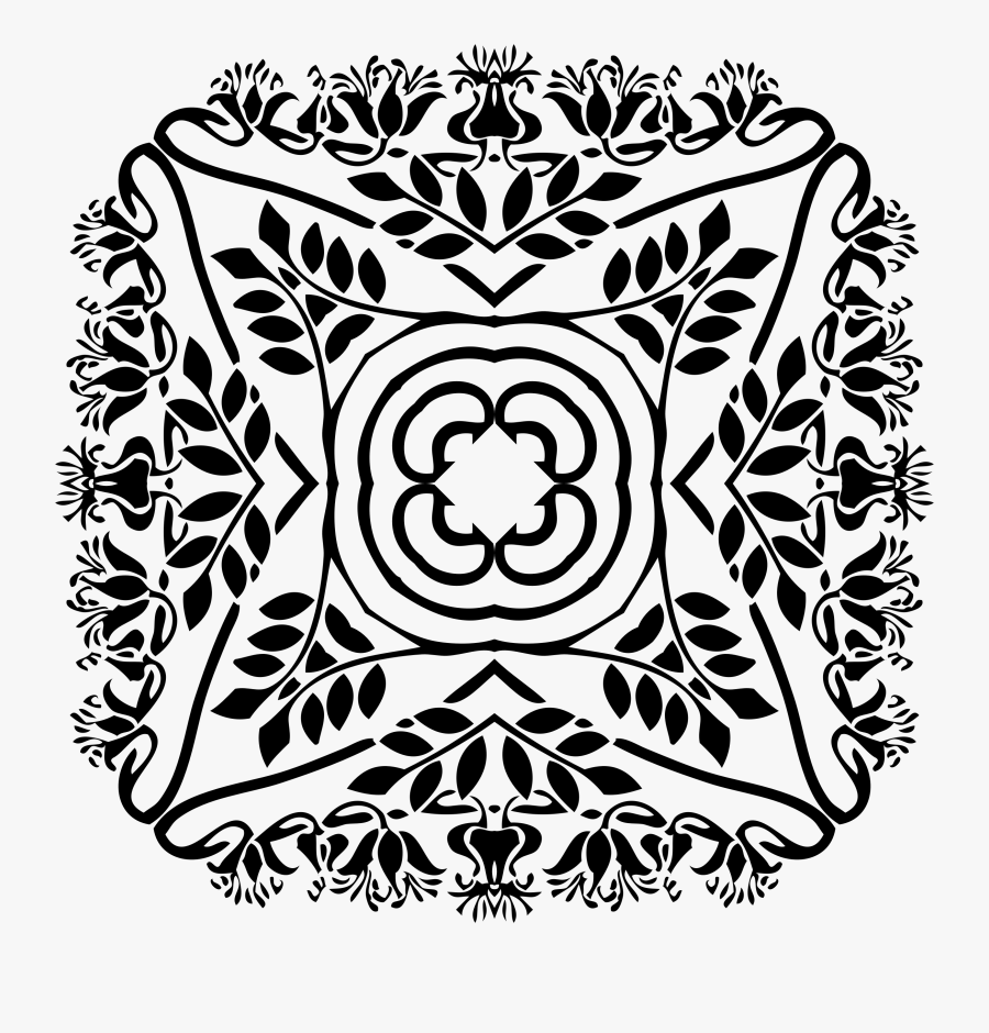 Clip Art Art Deco Design Motif - Art Nouveau, Transparent Clipart