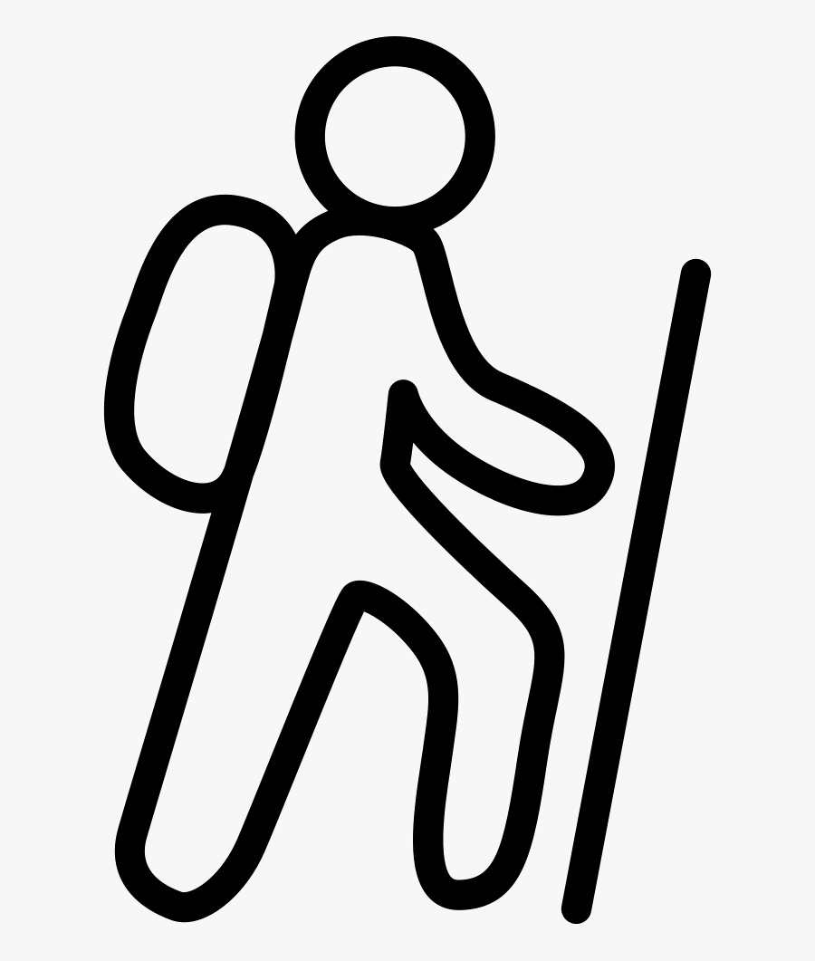 Transparent Climbing Clipart - Clip Art Mountain Climber, Transparent Clipart