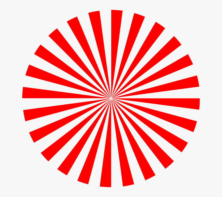 Sun Clipart Png - Red Sun Ray Png, Transparent Clipart