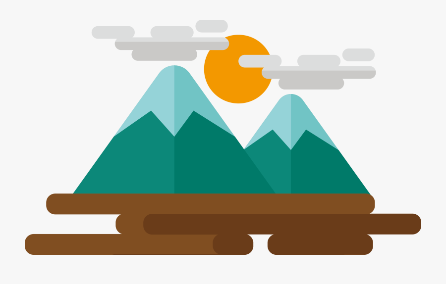 Cartoon Mountains Png - Mountain Cartoon Png, Transparent Clipart