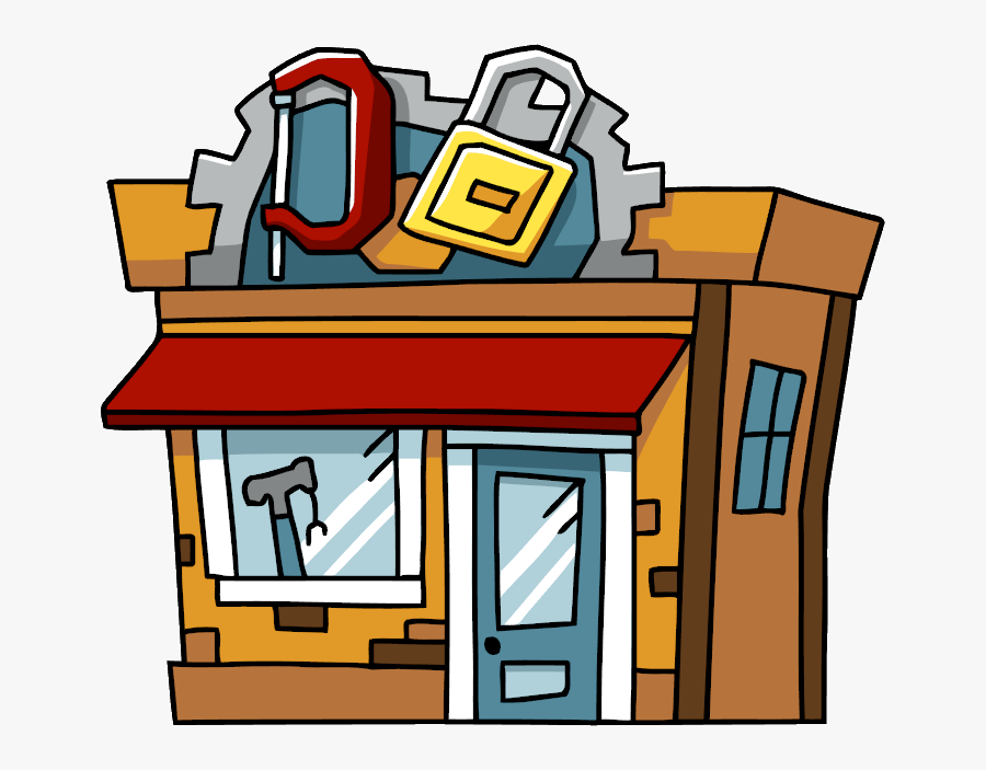Grocery Clipart Storefront - Hardware Store Clipart, Transparent Clipart