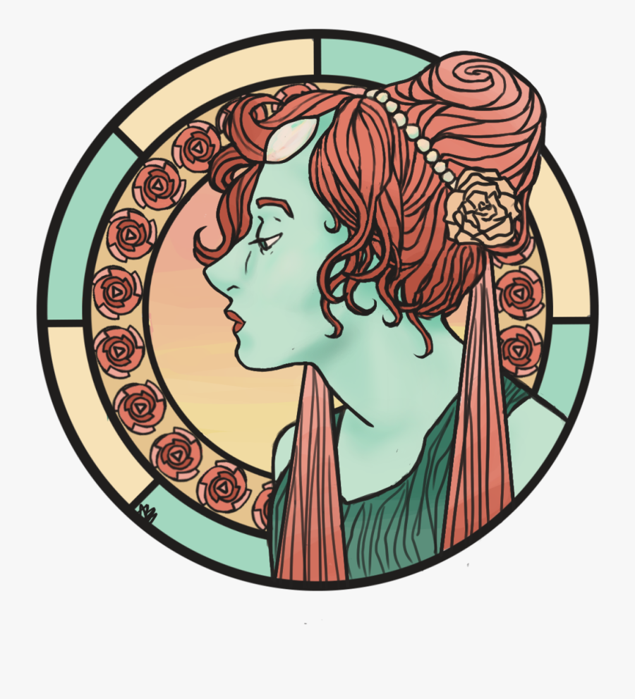 Steven Universe Art Deco - Obra De Arte Art Nouveau, Transparent Clipart