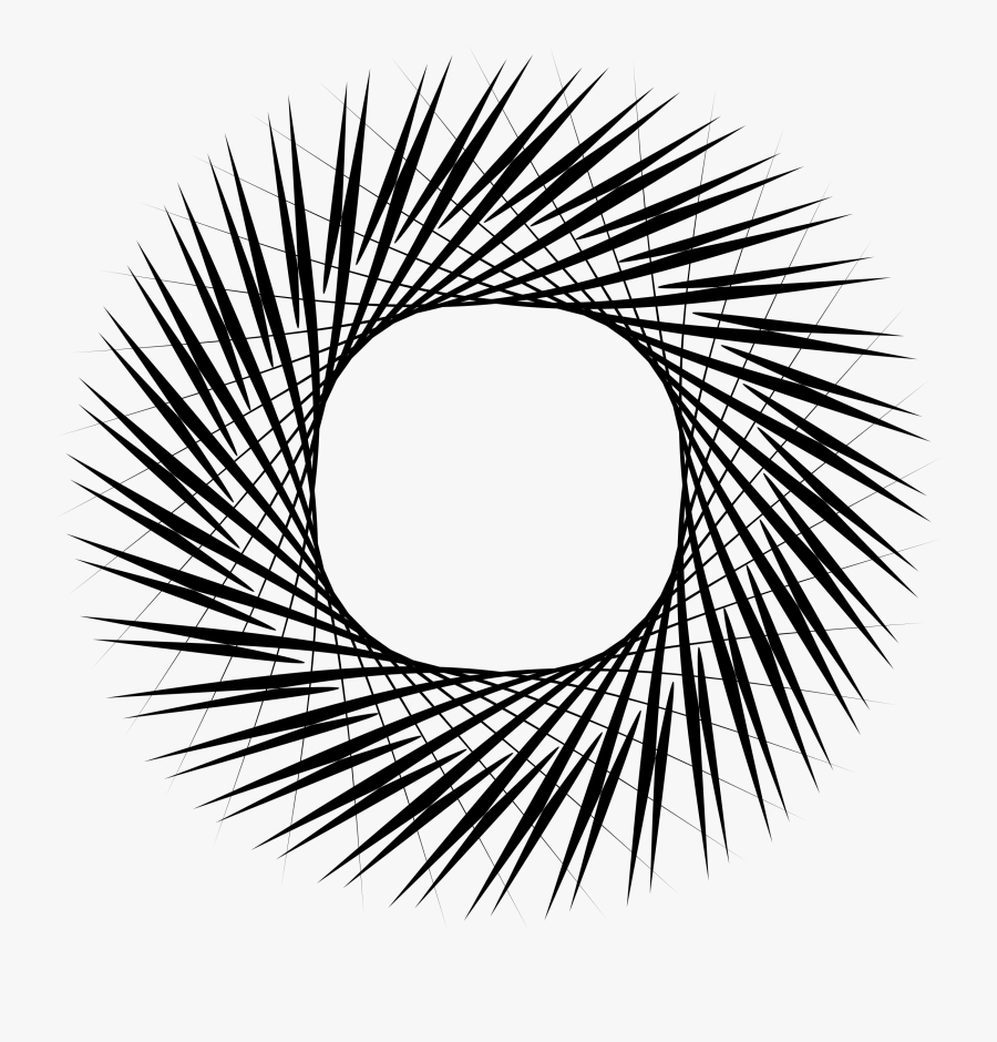 Art Deco Type Frame - Transparent Background Girl Scout Logos, Transparent Clipart