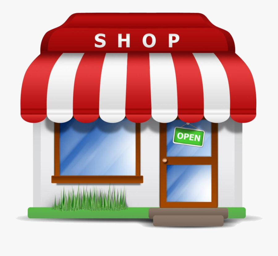 Com Market Store Icon - Brick And Mortar Store Icon, Transparent Clipart