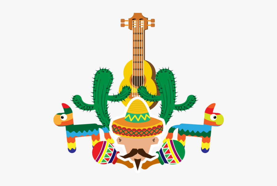Mexican Clipart Celebration Mexican - Fiesta Mexicana Png, Transparent Clipart