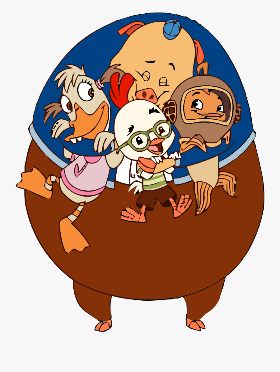 Transparent Friends Cliparts - Abby Chicken Little Fish, Transparent Clipart