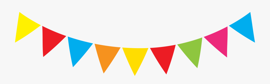 Clip Art Decorations Svg Royalty - Banderines De Colores Png, Transparent Clipart