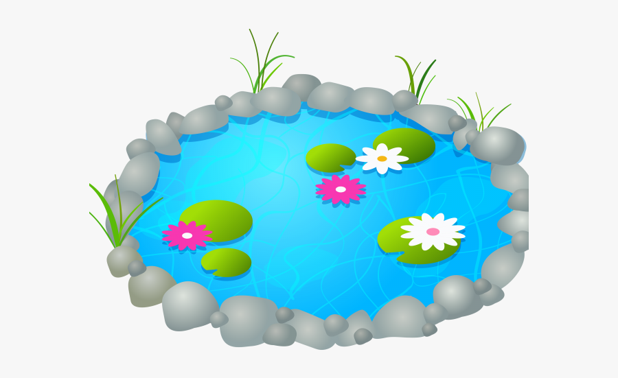 Duck Pond Clipart, Transparent Clipart