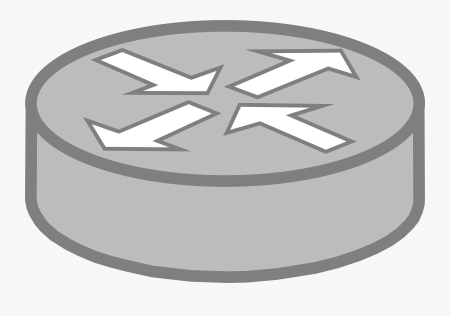 Router Symbol, Transparent Clipart