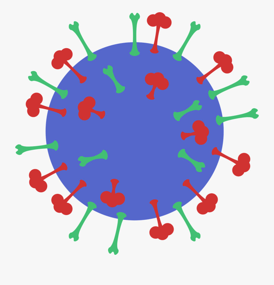 When To Be Urgent About The Flu - Virus Clip Art, Transparent Clipart