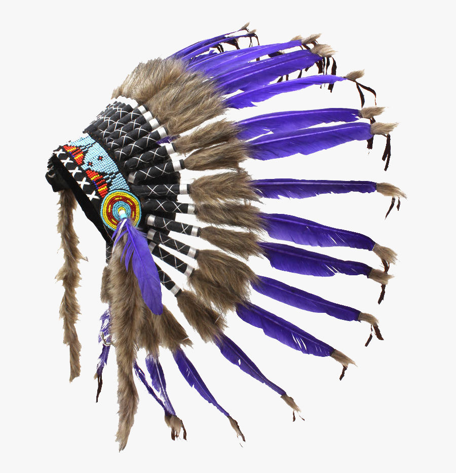 Transparent Indian Feather Png - Indian Head Dress Png, Transparent Clipart