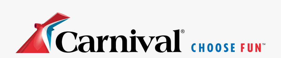 Carnival Cruise Logo Choose Fun, Transparent Clipart