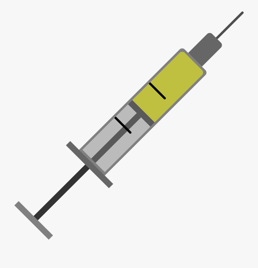 Flu Shot Drawing, Transparent Clipart