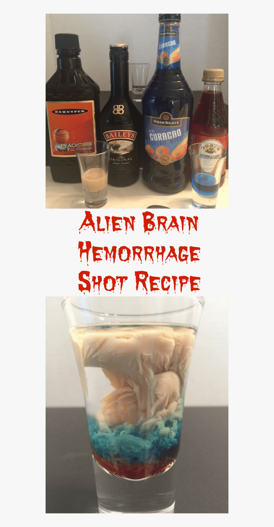 Clip Art Brain Recipe Just Plum - Alien Afterbirth Shot, Transparent Clipart