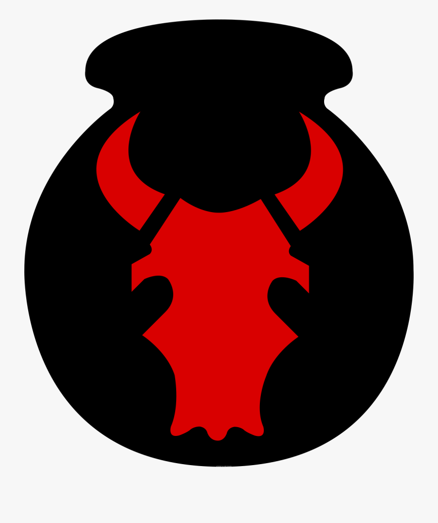 Red Bull 34th Infantry Division, Transparent Clipart