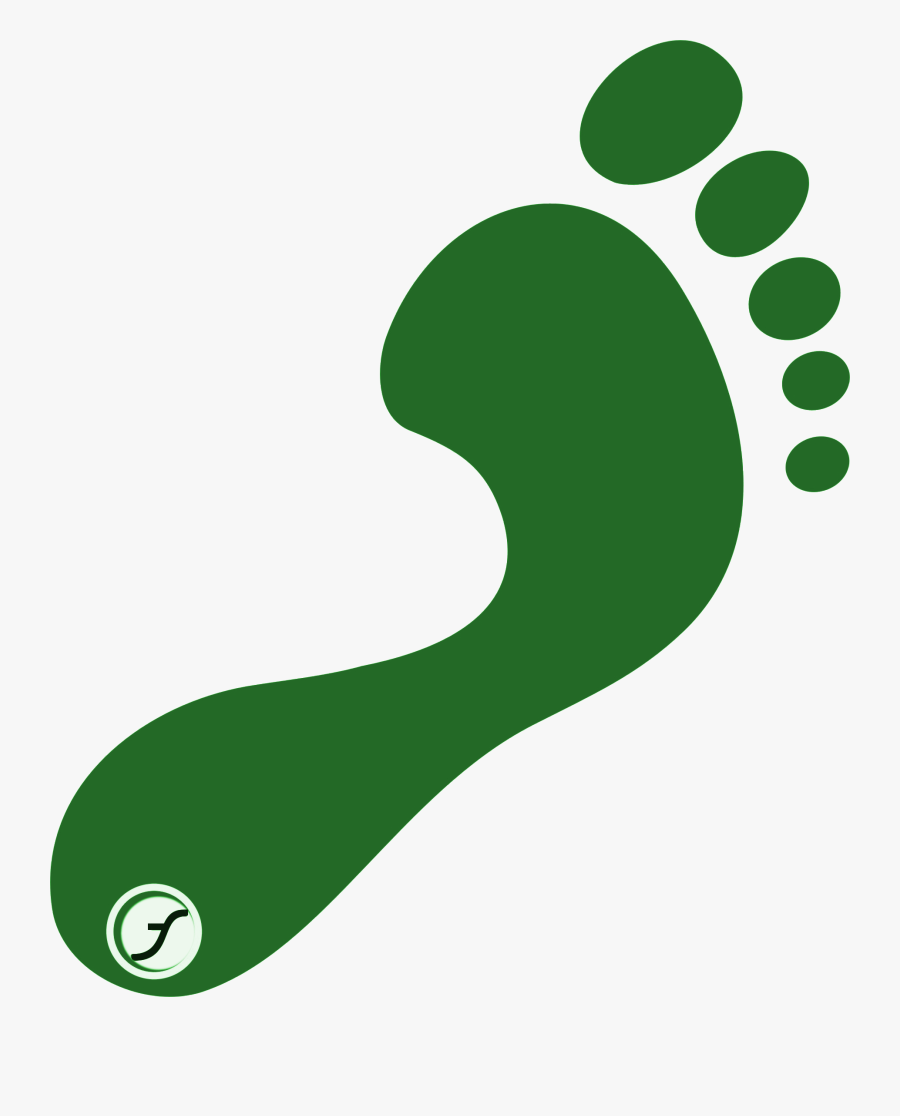 Footprint Clipart - Carbon Footprint Without Background, Transparent Clipart