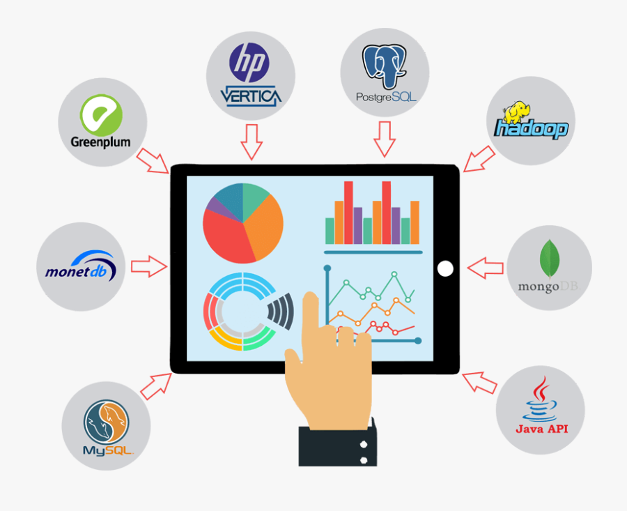 Data Clipart Data Source - Connecting Multiple Data Sources, Transparent Clipart