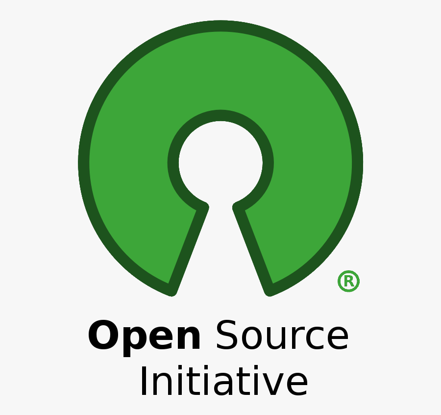 [osi Logo For Use On Dark Background] - Open Source Logo Svg, Transparent Clipart