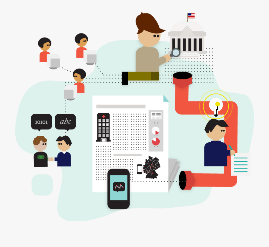 Data Journalism, Transparent Clipart