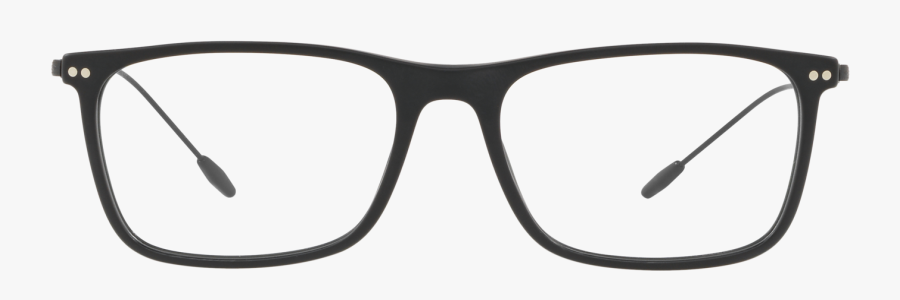 Eyeglasses Giorgio Armani Frames Of Life Black Matte - Plastic, Transparent Clipart
