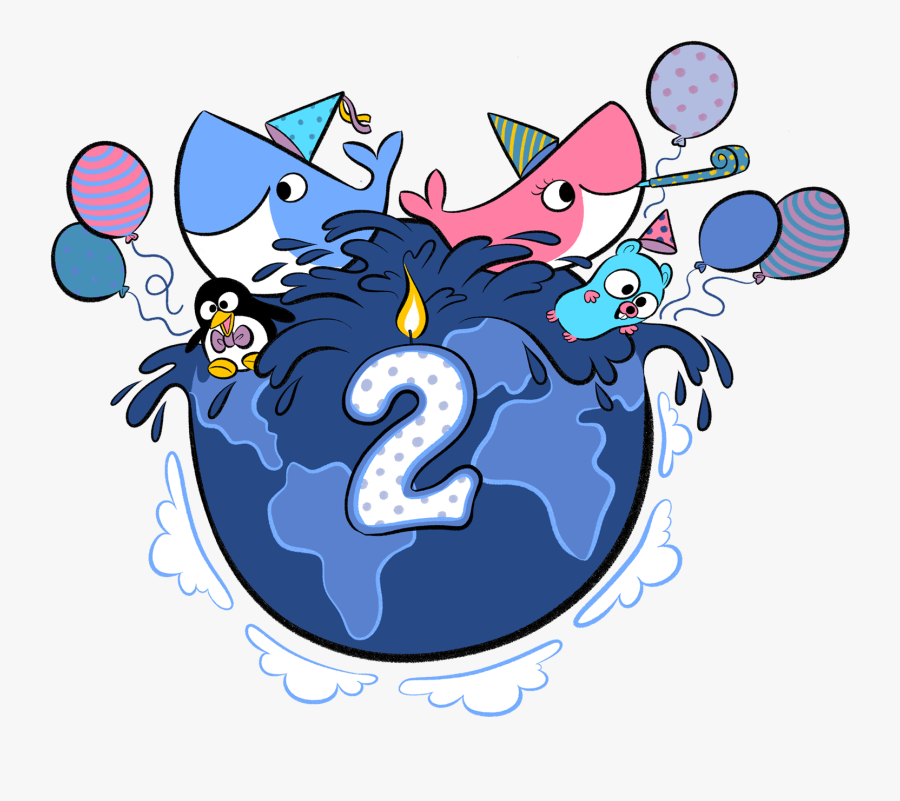 Happy 2nd Birthday Transparent, Transparent Clipart