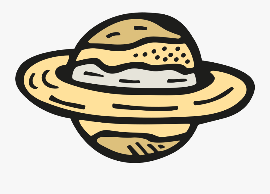 Saturn Icon - Icone Saturne Png, Transparent Clipart