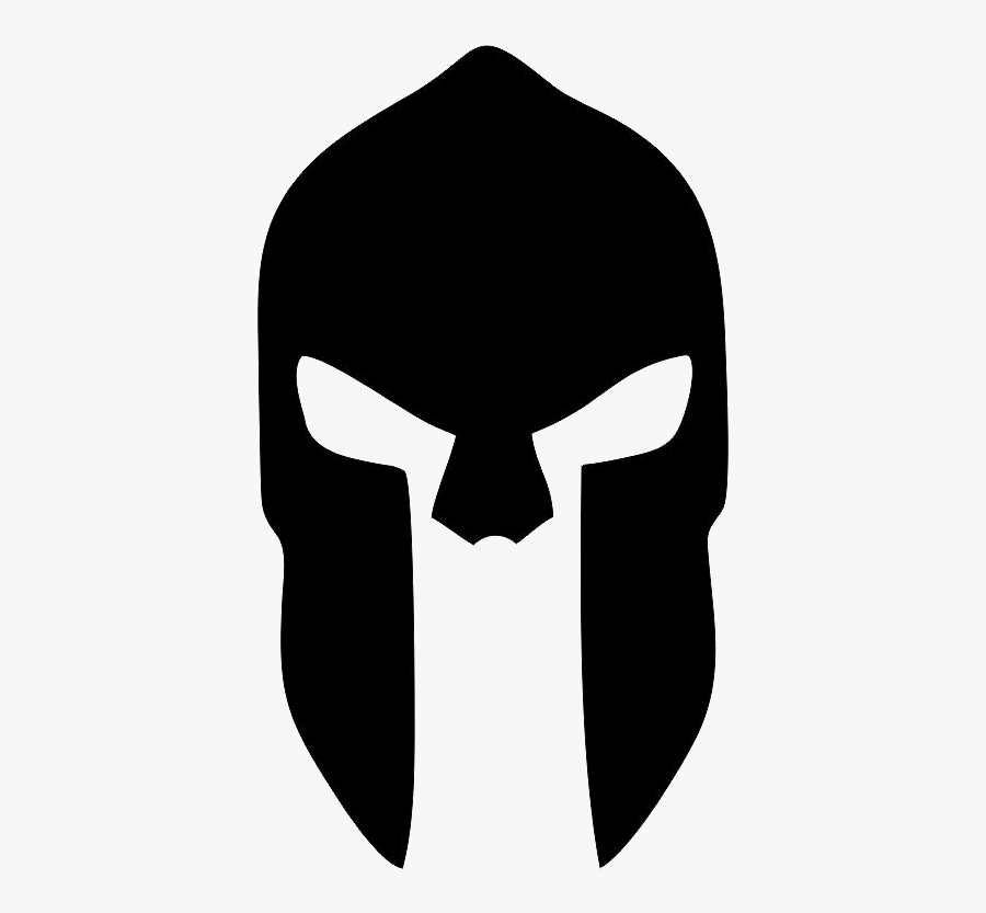 Spartan Helmet Logo Png, Transparent Clipart